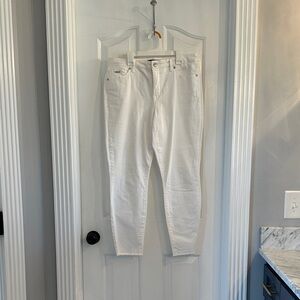 Nine West Women's White Skinny Jeans